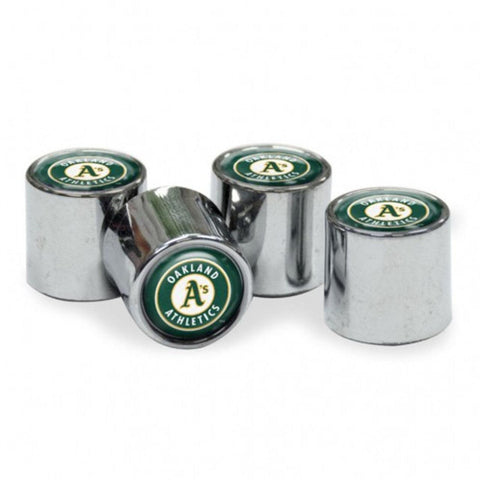 Oakland Athletics Valve Stem Caps - Special Order