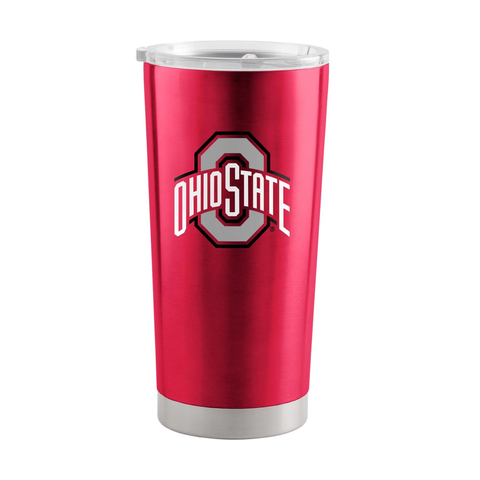 Ohio State Buckeyes Travel Tumbler 20oz Stainless Steel-0