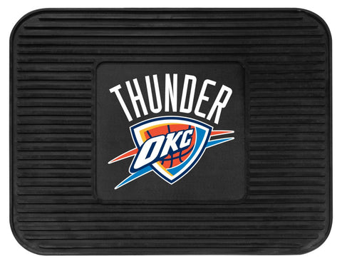 Oklahoma City Thunder Car Mat Heavy Duty Vinyl Rear Seat-0