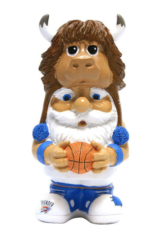 Oklahoma City Thunder Garden Gnome - Mad Hatter - Team Fan Cave