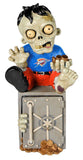 Oklahoma City Thunder Zombie Figurine Bank - Team Fan Cave