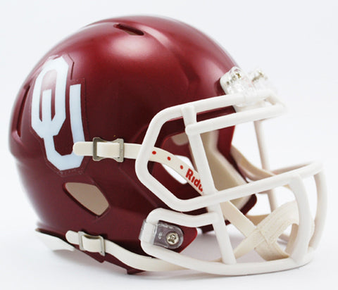 Oklahoma Sooners Speed Mini Helmet-0