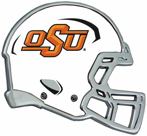 Oklahoma State Cowboys Auto Emblem - Helmet - Team Fan Cave