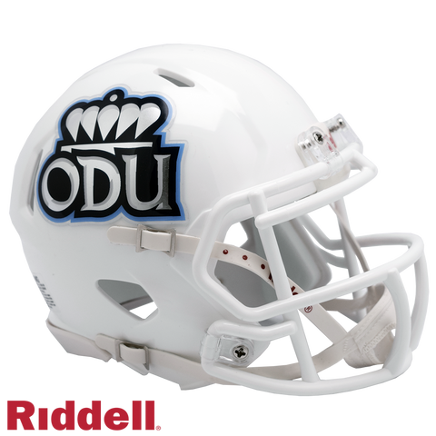 Old Dominion Monarchs Helmet Riddell Replica Mini Speed Style White-0