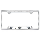 Omaha Nighthawks License Plate Frame Chrome - Team Fan Cave