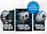 Carolina Panthers 3D Art Print 12x16 Lightning Flip-0