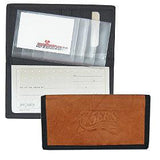 Philadelphia 76ers Leather/Nylon Embossed Checkbook Cover - Team Fan Cave