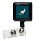 Philadelphia Eagles Badge Holder Retractable Square-0