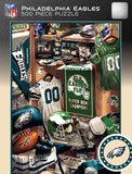 Philadelphia Eagles Puzzle 500 Piece Locker Room-0