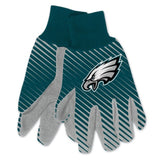 Philadelphia Eagles Two Tone Adult Size Gloves-0