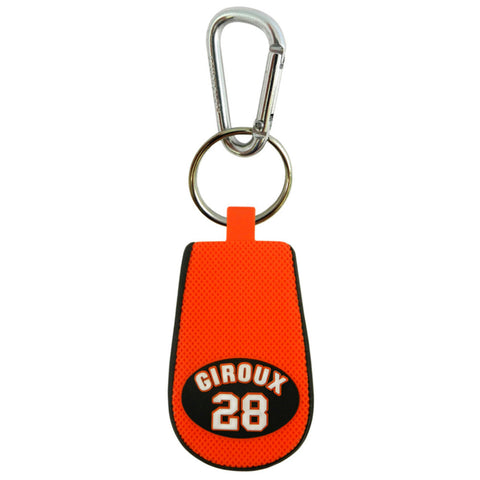 Philadelphia Flyers Keychain Team Color Jersey Claude Giroux Design CO-0