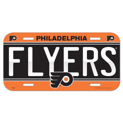 Philadelphia Flyers License Plate Plastic-0