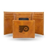 Philadelphia Flyers Wallet Trifold Laser Engraved