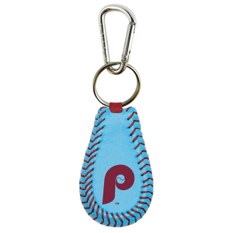 Philadelphia Phillies Keychain Team Color Baseball Retro P Logo CO-0