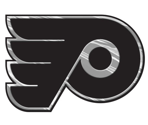 Philadephia Flyers Auto Emblem - Silver - Special Order - Team Fan Cave