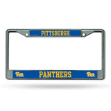 Pittsburgh Panthers License Plate Frame Chrome Printed Insert