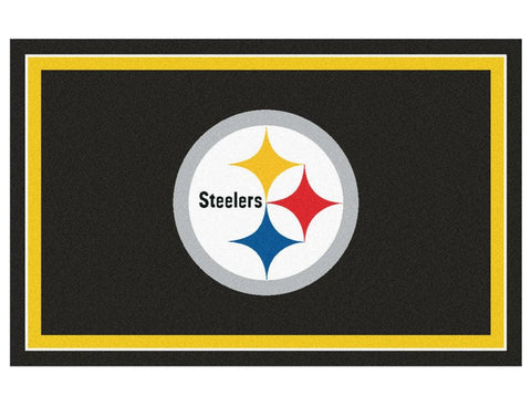 Pittsburgh Steelers Area Rug - 5'x8' - Special Order - Team Fan Cave