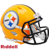Pittsburgh Steelers Helmet Riddell Replica Mini Speed Style 2007 Gold T/B-0