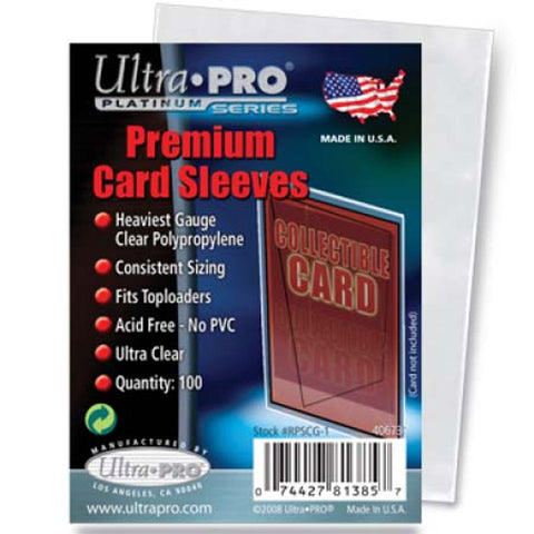 Platinum Card Sleeve - (100 per pack)-0