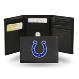 Indianapolis Colts Wallet Trifold Leather Embroidered-0