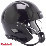 Helmet Riddell Blank Replica Mini Speed Style Black with Black Parts-0