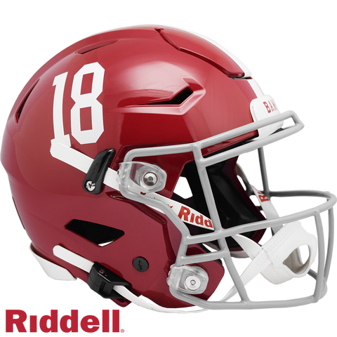 Alabama Crimson Tide Helmet Riddell Authentic Full Size SpeedFlex Style #18-0