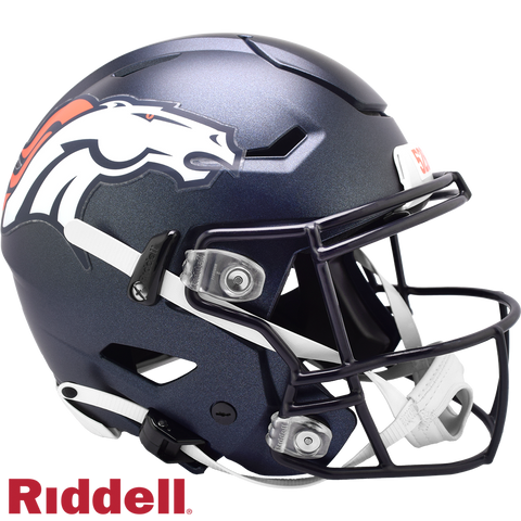 Denver Broncos Helmet Riddell Authentic Full Size SpeedFlex Style 2024-0