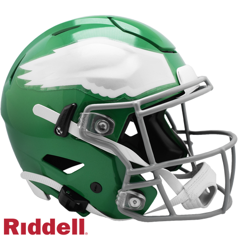 Philadelphia Eagles Helmet Riddell Authentic Full Size SpeedFlex Style On-Field Alternate 2023 - Special Order-0