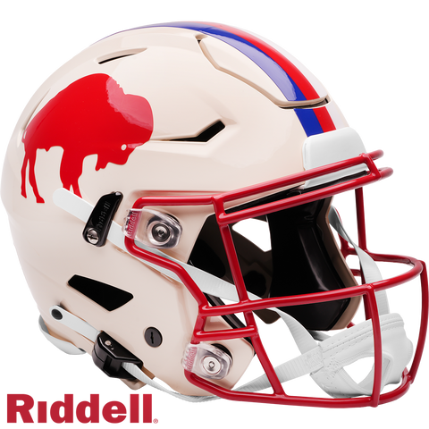 Buffalo Bills Helmet Riddell Authentic Full Size SpeedFlex Style Retro Collection-0