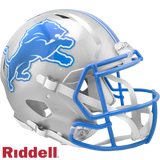 Detroit Lions Helmet Riddell Authentic Full Size Speed Style 2024-0