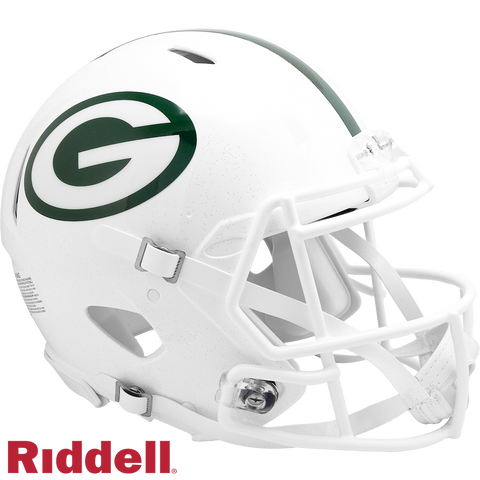 Green Bay Packers Helmet Riddell Authentic Full Size Speed Style On-Field Alternate 2024 - Special Order-0