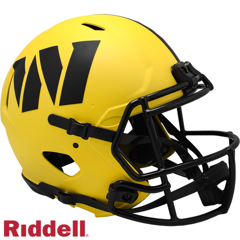 Washington Commanders Helmet Riddell Authentic Full Size Speed Style Rave Alternate-0