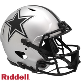 Dallas Cowboys Helmet Riddell Authentic Full Size Speed Style Rave Alternate-0