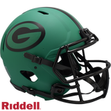 Green Bay Packers Helmet Riddell Authentic Full Size Speed Style Rave Alternate-0