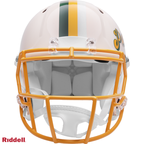 Green Bay Packers Helmet Riddell Authentic Full Size Speed Style Retro Collection-0