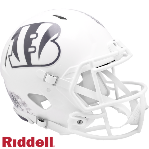 Cincinnati Bengals Helmet Riddell Authentic Full Size Speed Style Salute To Service 2024-0