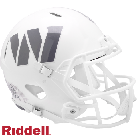 Washington Commanders Helmet Riddell Authentic Full Size Speed Style Salute To Service 2024-0