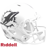 Miami Dolphins Helmet Riddell Authentic Full Size Speed Style Salute To Service 2024-0