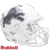 Detroit Lions Helmet Riddell Authentic Full Size Speed Style Salute To Service 2024-0