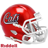 Arizona Wildcats Helmet Riddell Replica Mini Speed Style Cats Script-0