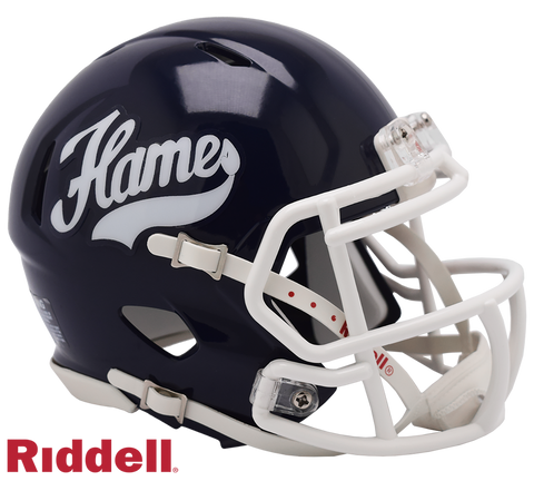 Liberty Flames Helmet Riddell Replica Mini Speed Style Flames Design-0