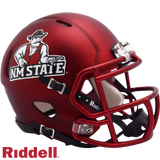 New Mexico State Aggies Helmet Riddell Replica Mini Speed Style-0