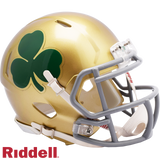 Notre Dame Fighting Irish Helmet Riddell Replica Mini Speed Style Shamrock-0
