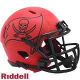 Tampa Bay Buccaneers Helmet Riddell Replica Mini Speed Style Rave Alternate-0