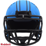 Carolina Panthers Helmet Riddell Replica Mini Speed Style Rave Alternate-2