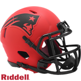 New England Patriots Helmet Riddell Replica Mini Speed Style Rave Alternate-0