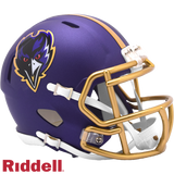 Baltimore Ravens Helmet Riddell Replica Mini Speed Style On-Field Alternate 2024-0