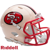 San Francisco 49ers Helmet Riddell Replica Mini Speed Style Retro Collection-3