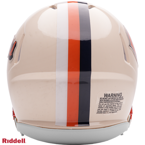 Chicago Bears Helmet Riddell Replica Mini Speed Style Retro Collection-0
