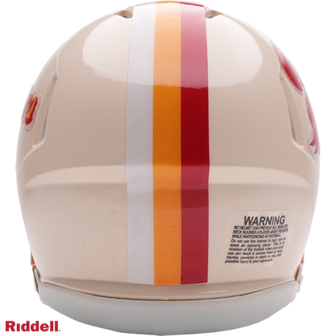 Tampa Bay Buccaneers Helmet Riddell Replica Mini Speed Style Retro Collection-0